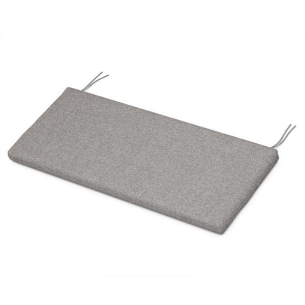 Polywood 48 Inch Bench Cushion - Grey Mist