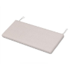 Polywood 48 Inch Bench Cushion - Dune Burlap