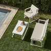 Barcino Deep Cushion Sofa with Aluminum Frame and Polyester Cushion - Lifestyle