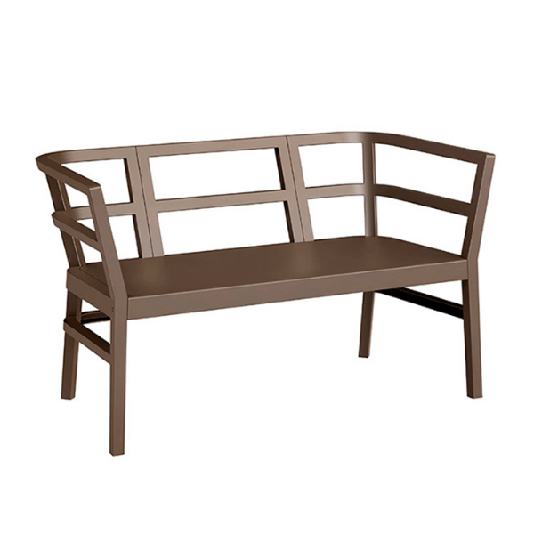 Click-Clack Polypropylene Sofa without Cushion Option - Chocolate