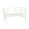 Click-Clack Polypropylene Sofa without Cushion Option - White