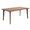 	Dessa 35.4” x 63” Rectangle Polypropylene Patio Table - Chocolate