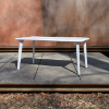 Dessa 35.4” x 63” Rectangle Polypropylene Patio Table - Lifestyle2
