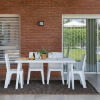 Dessa 35.4” x 63” Rectangle Polypropylene Patio Table - Lifestyle4