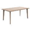 Dessa 35.4” x 63” Rectangle Polypropylene Patio Table - Sand