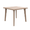 Dessa 35.4” Square Polypropylene Patio Table - Sand