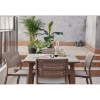 Dessa 35.4” Square Polypropylene Patio Table - Lifestyle3