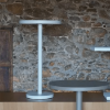 Barcino 23.6” Round Pedestal Bar Height Table - Lifestyle