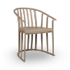 Raff Polypropylene Armchair without Seat Cushion Option - Sand