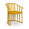 Raff Polypropylene Armchair without Seat Cushion Option - Tuscan