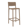 Lisboa Polypropylene Armless Barchair - Sand