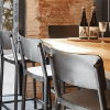 Lisboa Polypropylene Armless Barchair - Lifestyle