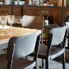 Lisboa Polypropylene Armless Counter Height Chair - Lifestyle
