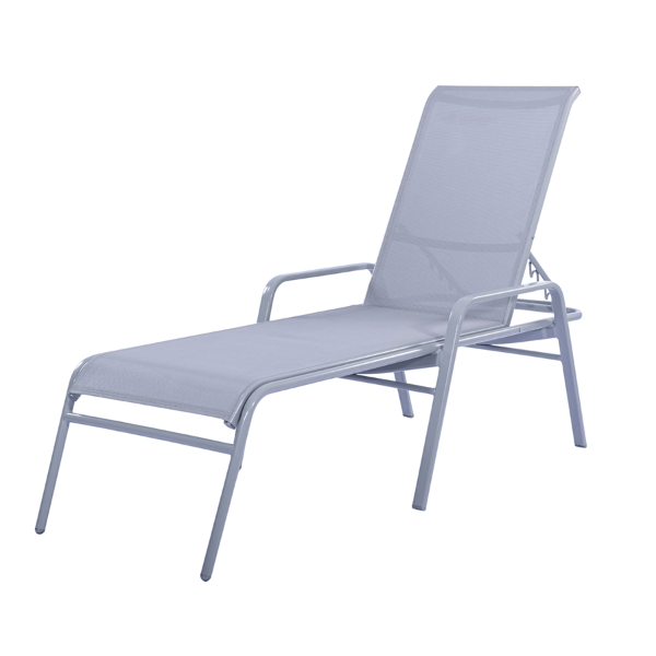 Resort Sling Pool Lounge Chair with Arms - 16” Elevated Seat Height