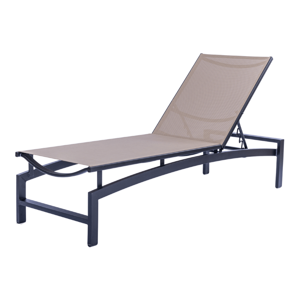 Dockside Sling Pool Chaise Lounge - 16” Seat Height