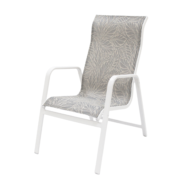 Resort Sling Poolside High Back Dining Chair