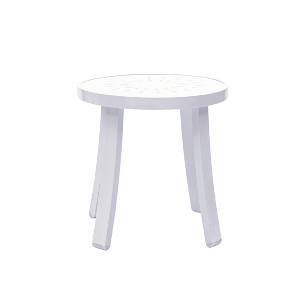 Dockside Punch Top 18” Diameter Round Patio Side Table