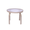 	Resort Straight Round Acrylic Poolside Side Table, 24” Diameters