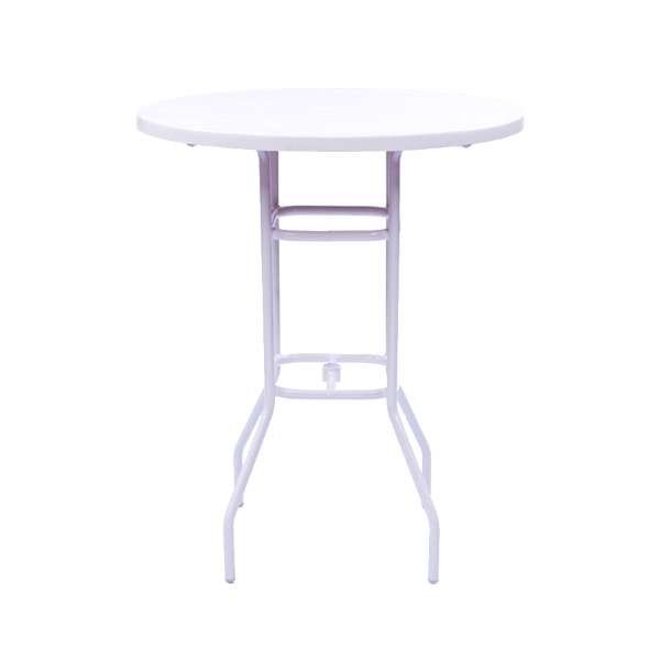 Coast Round Fiberglass Patio Bar Height Table, 36” or 42”