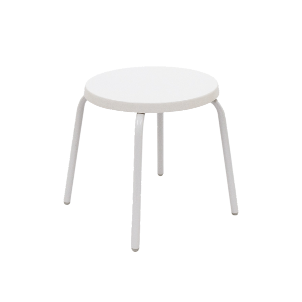 Coast Straight Round Fiberglass Side Table, 18” or 20”