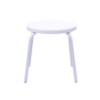 Coast Straight Round Fiberglass Side Table, Side
