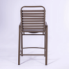 Resort Vinyl Strap Patio Balcony Chair - Back