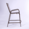 Resort Vinyl Strap Patio Balcony Chair - Side