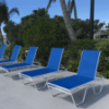 	Coast Sling Pool Lounge Chair - 14” Seat Height - Lifestyle