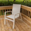 Dockside Sling Poolside Dining Chair - Lifestyle