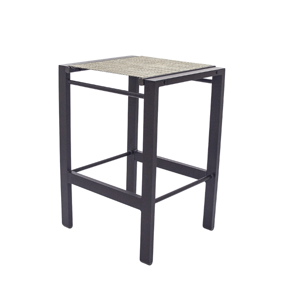 Dockside Sling Poolside Backless Barstool