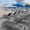 Dockside Sling Pool Chaise Lounge - 14” Seat Height - Lifestyle