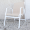 Resort Sling Poolside Dining Chair - Lifestyle
