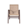 Resort Sling Poolside Dining Chair - Front Brown