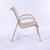 Waterfront Sling Patio Dining Chair - Front