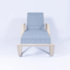 Waterfront Sling Pool Chaise Lounge - 16” Elevated Seat Height - Front