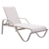 Waterfront Sling Pool Chaise Lounge - 16” Elevated Seat Height