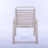 	Waterfront Vinyl Strap Patio Dining Chair - Back