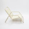 Coast Vinyl Strap Sand Chair - Vanilla Side