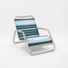 Coast Vinyl Strap Sand Chair - GreenSide