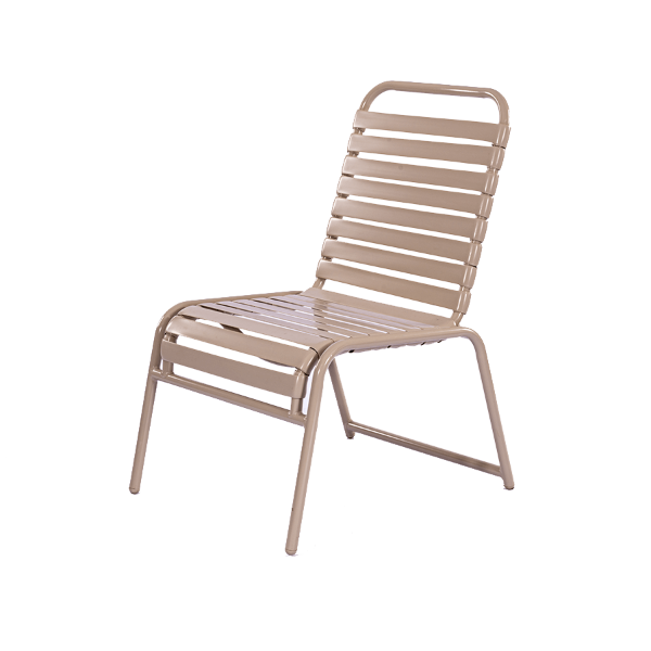 	Coast Vinyl Strap Armless Patio Dining Chair