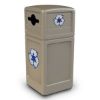 Picture of 42-Gallon Plastic Recycling Container Polytec Series - 18 lbs.