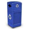 Picture of 42-Gallon Plastic Recycling Container Polytec Series - 18 lbs.