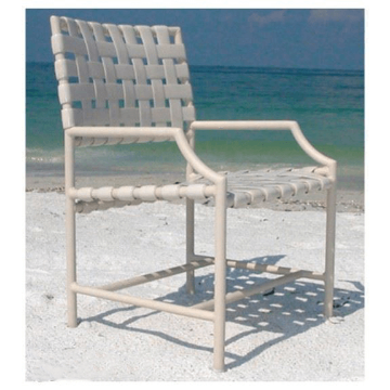 Commercial Vinyl Strap Chairs Hotel Pool Furniture - Pool Furniture Supply