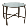 Picture of 42" Round Pinnacle Gathering Table with Extruded Aluminum Frame- 34" or 40" Heights