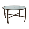Picture of Pinnacle Dining Table with Extruded Aluminum Frame - 42" or 48" Diameter
