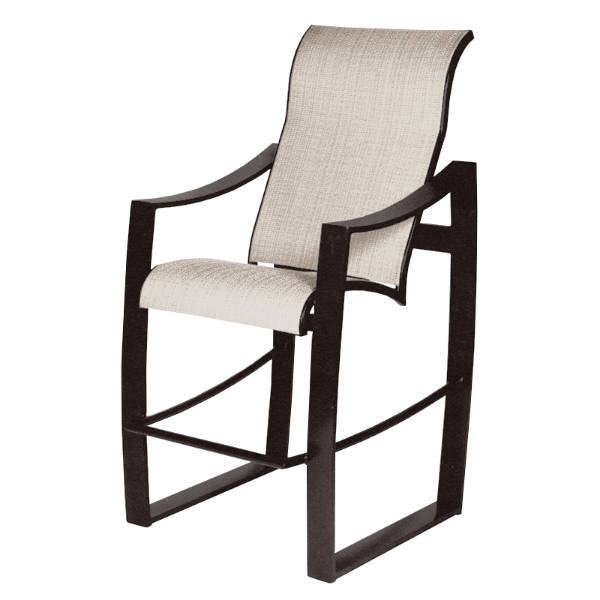 Picture of Pinnacle Sling Supreme Barstool with Aluminum Frame - 21 lbs.