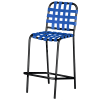 Picture of Sanibel Basketweave Vinyl Strap Barstool - 17 lbs.