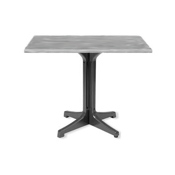 24” x 32” Melamine Table Top with Resin or Aluminum Base