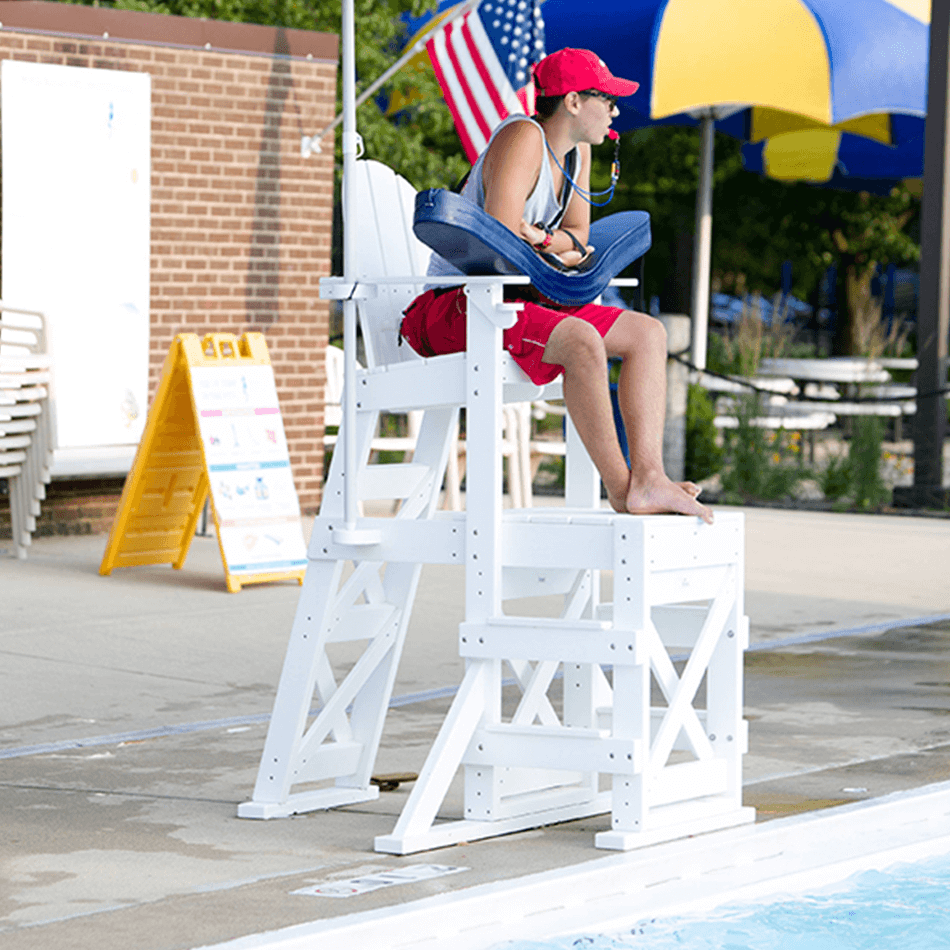 50” Lifeguard Chair Side Steps – Pool Furniture Supply