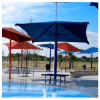 Square Umbrella Shade Structure